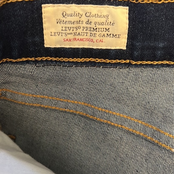 Levi's High Rise Straight Womens 27 - Picture 12 of 14